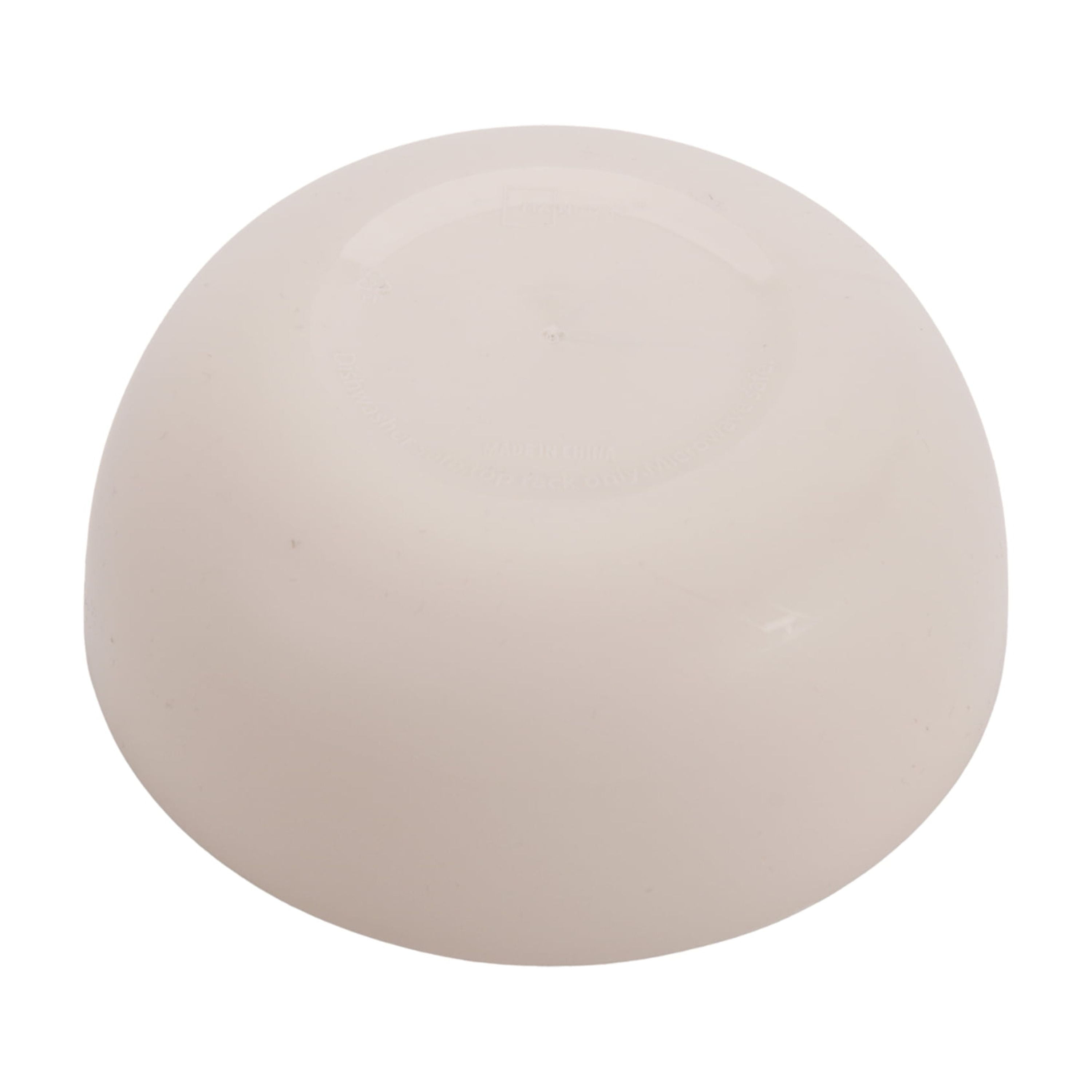 (12 pack) Mainstays - Cream Round Plastic Cereal Bowl, 38-Ounce