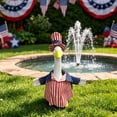 thumbnail image 6 of Nkmbld Independence Day Porch Goose Outfits 4th of July Goose Clothes Fits 23" Cement Plastic Goose Statue for Outdoor Lawn Garden Yard Patio Decoration, 6 of 8
