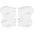 thumbnail image 2 of 20"OD x 3"ID x 7"C x 1"P Luna Architectural Grade PVC Contemporary Ceiling Medallion, Two Piece, 2 of 11