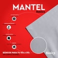 thumbnail image 5 of GILA Mantel para Mesa Rectangular 2.5 x 1.5 m | Lavable y Resistente | Paquete de 2 Manteles Rectangulares Color Chocolate, 5 of 5