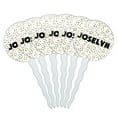 thumbnail image 1 of Joselyn Cupcake Picks Toppers - Set of 6 - Mutlicolored Speckles, 1 of 1