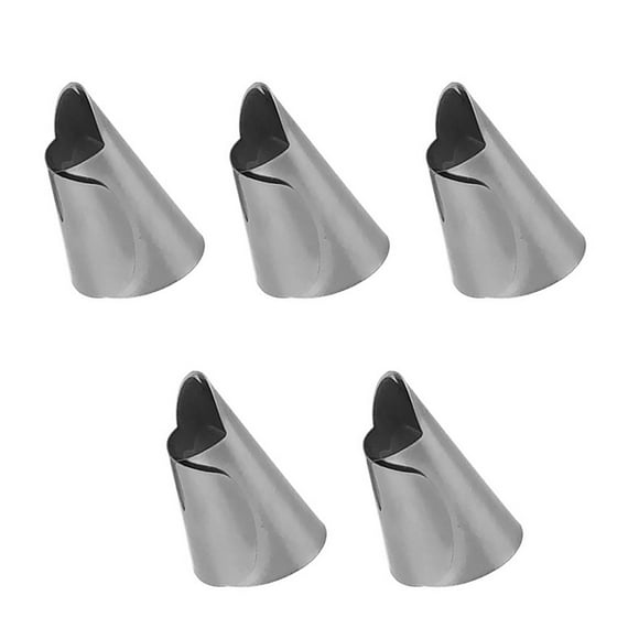 Yuarrent Exquisito separador de Protector de dedos de acero inoxidable, protector de pulgar resistente al desgaste, peladores profesionales, herramientas Cocina y Comedor Yuarrent HA033054-00