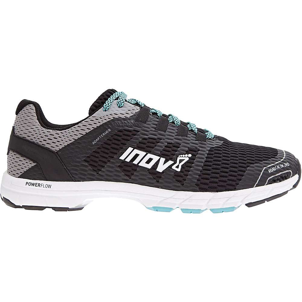 Inov8 Roadtalon 240 Womens Grey Cushioned Running Sports Shoes Trainers Pumps 