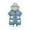 Blue, variant on Usaibhir Unisex Baby Snowsuit Infant Winter Cozy Jumpsuit Cute Deer Hooded Toddler Girls Boys Thicken Soft Outfit 0-12M