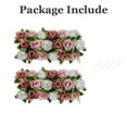 thumbnail image 6 of Nuptio Dusty Rose Floral Centerpieces for Tables,  Silk Flower Panel  Arrangements for Wedding Dining Table Centerpiece Decor， Set of 2, 6 of 9
