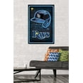 thumbnail image 2 of MLB Tampa Bay Rays - Neon Helmet 23 Wall Poster, 22.375" x 34", 2 of 4