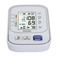 thumbnail image 4 of Upper Arm Blood Pressure Monitor Digital LCD Display Accurate Sensitive Pulse Rate Monitor with Arm Cuff Includes Voice Announcements, 4 of 5