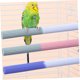 thumbnail image 5 of NUOLUX Percha Para Pájaros Antideslizante Color Surtido Para Jaula Accesorio Práctico Y, 5 of 8
