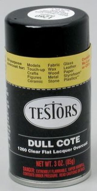 Dullcote Dull Cote Spray Testors Enamel Plastic Model Paint - Walmart ...