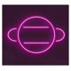thumbnail image 1 of Letrero De Neón LED Planet Saturno Anillado, Luz Para Habitación Infantil, Espacio, Escaparate, , Entrada Comercial, 40cm, 1 of 2