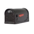 thumbnail image 4 of Outdoor Letter Holder Floral Curbside Mailbox, Locking Insert and Tacoma Mailbox Post, 4 of 7