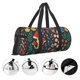 thumbnail image 2 of Easygdp Berries and Flowers Bolsa de Viaje, Bolsa de Mano, Bolsa de Gimnasio, Bolsa de Equipaje para Viaje, 2 of 4