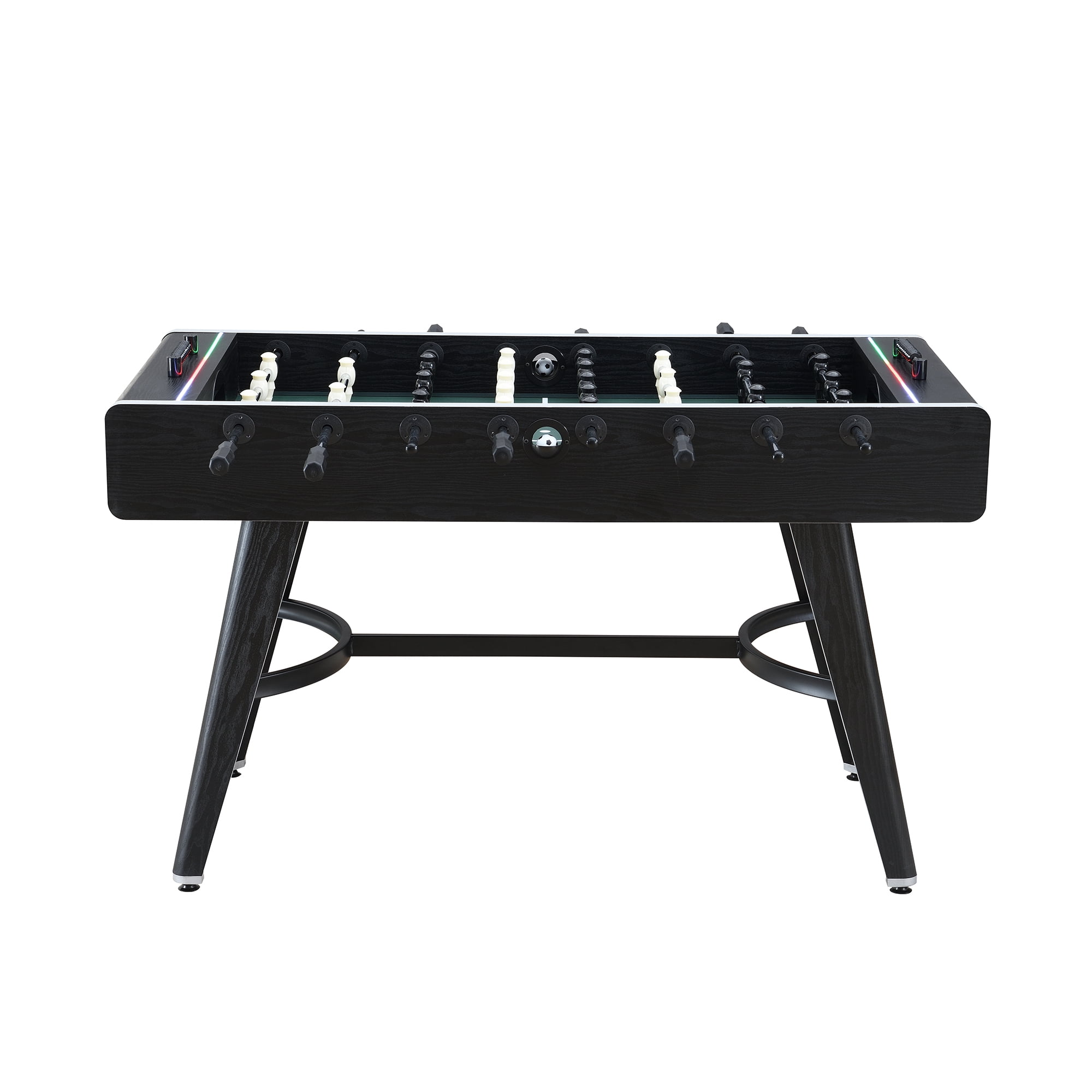Picket House Furnishings Lacy Indoor Foosball with LED in Black (3A Packing)