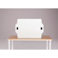 thumbnail image 3 of Safco Products 2182WH Accent Pneumatic Desktop Sit-Stand Workstation, 3 of 15