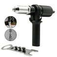 thumbnail image 4 of Electric Riveting Tool Conversion Head Silent Riveting Drill Adapter Portable Nut Riveter Insert Tools, 4 of 5