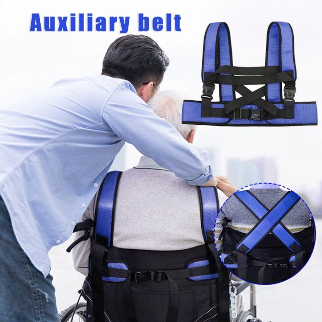 Ceinture de Sécurité Réglable Ceinture de Sécurité Bande de Contrainte Patient Âgé
