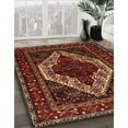 thumbnail image 3 of Ahgly Company Machine Washable Indoor Rectangle Traditional Sienna Brown Area Rugs, 4' x 6', 3 of 7