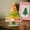 C, variant on Tabletop Xmas Tree - 2D Flat Acrylic Christmas Tree Decoration,Mini Artificial Pine Tree Ornament,Holiday Party Centerpiece,Artificial Pine Tree for Home & office Decor,8.3 x 8.3in