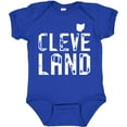 thumbnail image 3 of Inktastic Cleveland, Ohio Distressed Font Boys or Girls Baby Bodysuit, 3 of 5