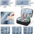 thumbnail image 5 of Sewing Supplies Organizer Bag, Double-Layer Sewing Box Organizer Accessories Storage Bag,B oxford, 5 of 8