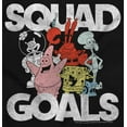 thumbnail image 2 of SpongeBob and Friends Squad Goals Romper Boys or Girls Infant Baby Brisco Brands 12M, 2 of 6