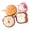 Dessert series, variant on 4PCS Lovely Memo Pad Including Paper and Stress Relief Note Pad for Daily Note Taking Students Gift