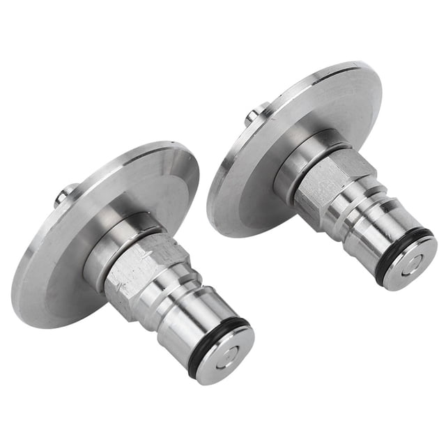 Corrosion-resistant Ball Lock Post, 304 Stainless Steel Keg Ball Lock Post, 2Pcs For Kitchen Silver Home