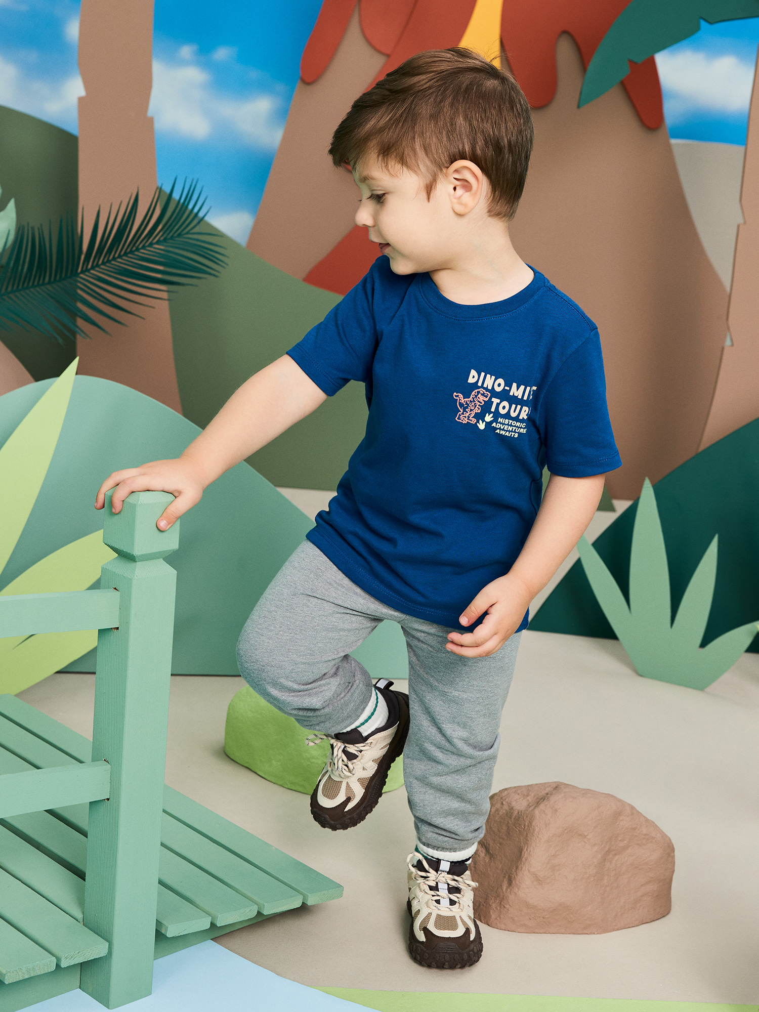 Garanimals Newborn, Baby & Toddler Boy Cotton French Terry Pull-On Joggers, Single & Multi-Pack, Sizes 0-6T