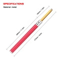 thumbnail image 2 of Labymos 3pcs Woodworking Lathe Wood Turning Tool Holder Rotary Chisel with Red Handle and R6, 2 of 8