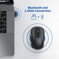 Bluetooth Wireless Optical Mouse Portable Silent Multi Device Ergonomic