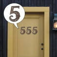 thumbnail image 3 of Placa de Puerta de Dígitos con Efecto, Número de Dirección, Etiqueta, Números, Placa de Puerta para Habitación de Hotel Exterior, Cafetería , 5 C-5 Fernando Números de dirección, 3 of 8
