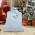 thumbnail image 4 of Upgraded Christmas Santa Sack, Reusable Drawstring Plush Large Xmas Gift Bag for New Year Christmas Party Supplies Favors G, 4 of 6