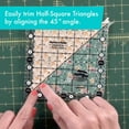 thumbnail image 4 of Creative Grids Perfect 5 Ruler – Acrylic Tool for 5in Precut Squares and Precision Piecing, 4 of 6