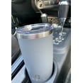 thumbnail image 6 of Enthusiast Gear 20 oz Tumbler with Magnetic Slider Lid, Stainless Steel, Vacuum Insulated for Hot and Cold Drinks, 6 of 7