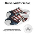 thumbnail image 6 of Goofa Patriotic Boxing Bear Art Print Womens Mens Cotton Lightweight House Slippers , Washable Home Slippers,Indoor Comfy Bedroom Cozy Slippers-40/41, 6 of 7