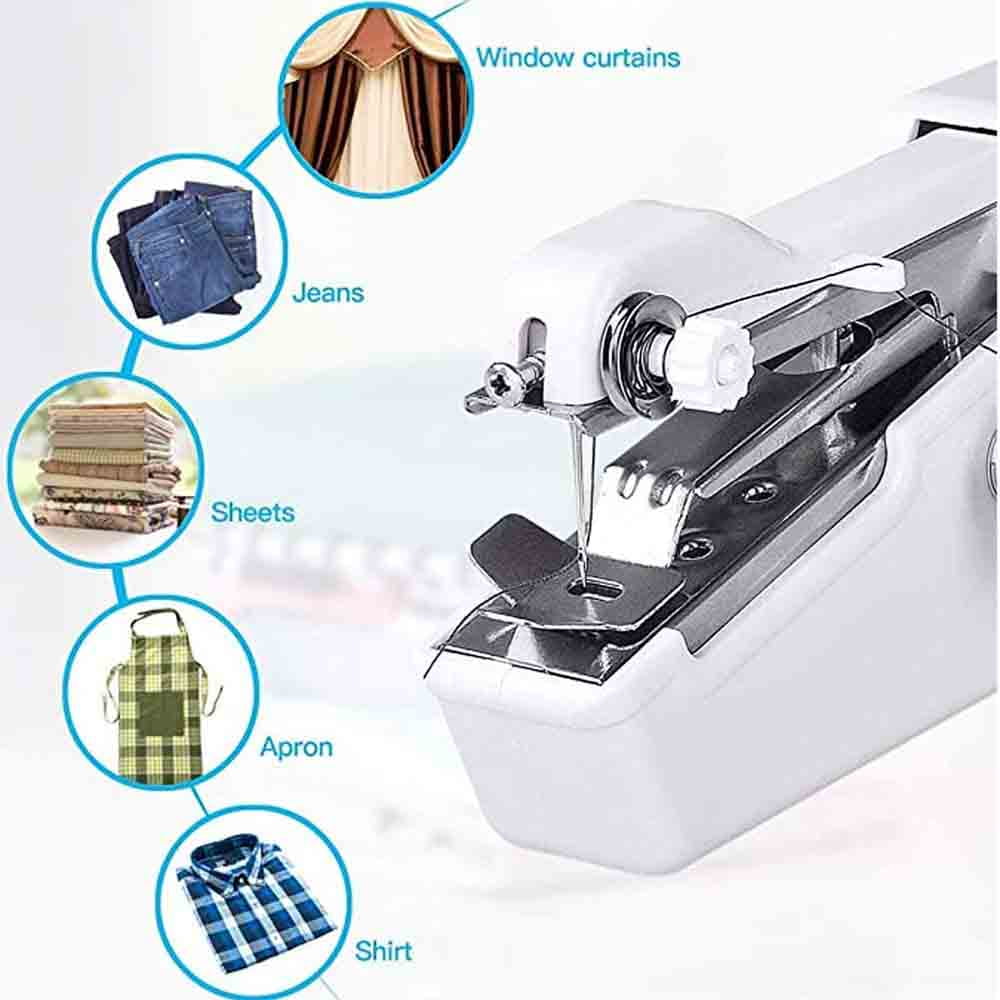 Handheld Sewing Machine Electric Handheld Sewing Machine Beginners Handheld  Hand Sewer for Home,Travel and DIY