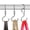 Silver, variant on 6 Purse Hanger for Closet. S-Shaped Hooks S Hooks Twist Design. Anti Drop S-Shaped Hook ( Twisted)
