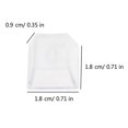 thumbnail image 3 of Transparent ABS blank keycaps for mechanical keyboards, R4 high keycap set with, 3 of 5
