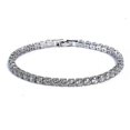thumbnail image 1 of Luxury 4mm Cubic Zirconia Tennis Bracelets, 1 of 4