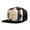 Black/Multi, variant on Rope Smart Western Mesh Flat Trucker Snapback Leather Solo Oval Patch Cap