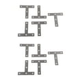 thumbnail image 1 of 10 Pcs Angle Plate Corner Brace Flat T Shape Repair Bracket 80mm x 80mm, 1 of 4