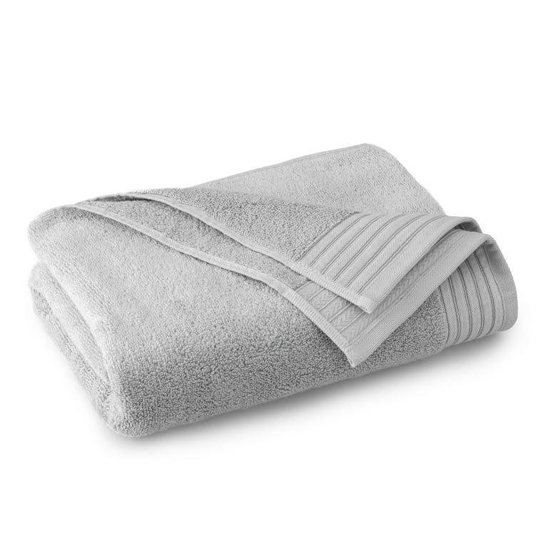 Hotel Style Egyptian Cotton Towel 10-Piece Set-Light Grey-4-Piece