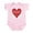 Petal Pink, variant on CafePress - I Had Heart Surgery, What's Y Infant Bodysuit - Baby Light Bodysuit, Size Newborn - 24 Months