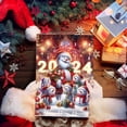 thumbnail image 5 of Calendario de Adviento de Navidad Caja sorpresa de Navidad 2024 Colgante de muñeco de nieve de Año Nuevo Calendario de Adviento de Navidad Caja sorpresa Adornos acrílicos para árbol de Navidad, 5 of 5