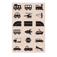 thumbnail image 2 of Hero Arts HOALP492 Toy Vehicles Ink N Stamp Set, 2 of 2