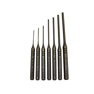 Grace Tools - 27 pc Gunsmith Steel & Brass Roll Pin Spring Punch Set with Bench  Block