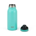thumbnail image 3 of BUILT Prospect 32 oz Double-Wall Stainless Steel Insulated Water Bottle, Aqua, 3 of 7