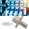 thumbnail image 4 of Female Fiber Optical Coupler, Stable Signal ST To LC Ceramic Metal  Isolation Fiber Optic Connector  for Communication, 4 of 7
