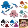 thumbnail image 1 of Large Reversible Octopus Soft Giant Stuffed Plush Toy 20cm - 160cm Happy Sad kqz IXJ, 1 of 5