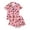 1-Pink, variant on OOOUM Girls Button Down Loungewear Set Kids Short Sleeve Shorts Lounge Set Toddler Holiday Two Piece Outfits 9-10 Years